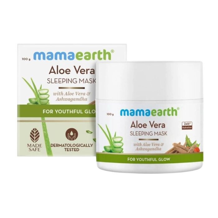 Mamaearth Aloe Vera Sleeping Face Mask 100gm