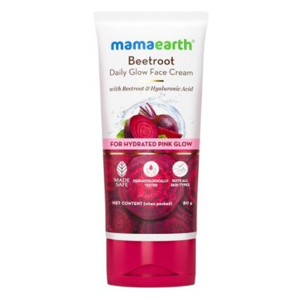 Mamaearth Beetroot Gentle face wash With Beetroot&Hyaluronic Acid For Hydrated Pink Glow -100 Ml