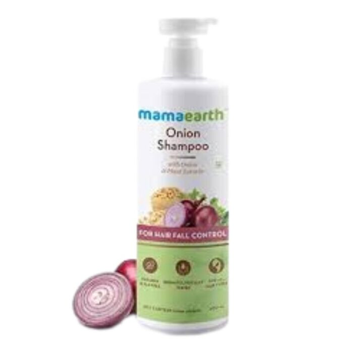 Mamaearth Onion Shampoo For Hair Fall Control 250ml