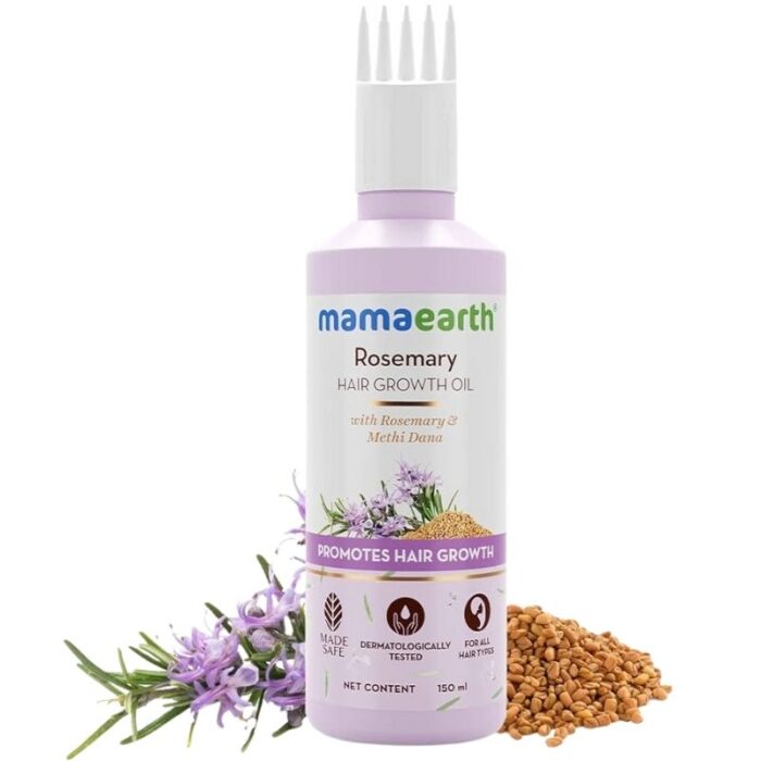 Mamaearth Rosemary Hair Growth Oil With Rosemary & Methi Dana 150ml