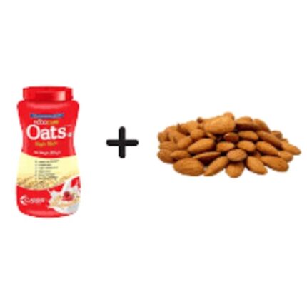 Organic Baby oats 500gm+Kath Badam 500gm combo