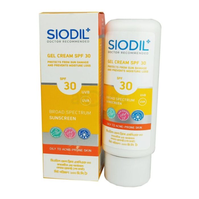 SIODIL Gel Cream SPF 30 100ml