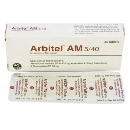 Tablet_ Arbitel AM (5mg + 40mg)
