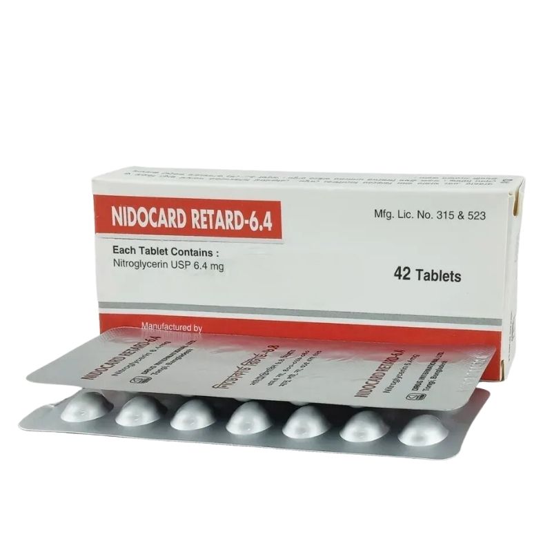 Tablet_ Nidocard Retard (6.4mg) Tablet_ Nidocard Retard (6.4mg)
