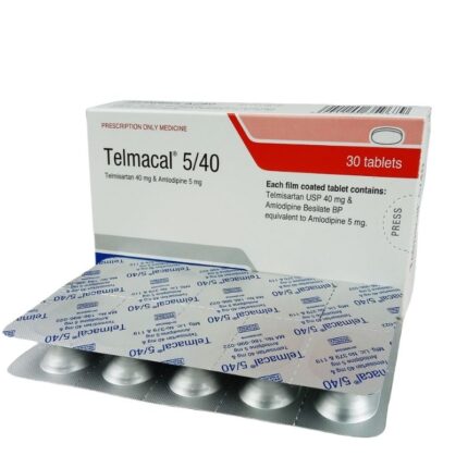 Tablet_ Telmacal (40mg + 5mg)