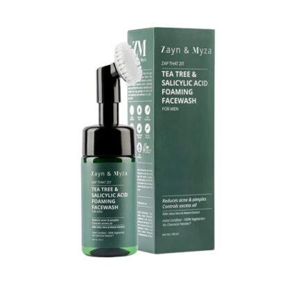 Tea tree and salicylic acid foaming face wash 100ml