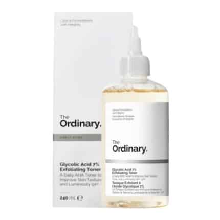 The Ordinary Glycolic Acid Set (Glycolic Acid 7% Exfoliating Toner 240ml & Glycolic Acid 7% Exfoliating Toner 100ml)