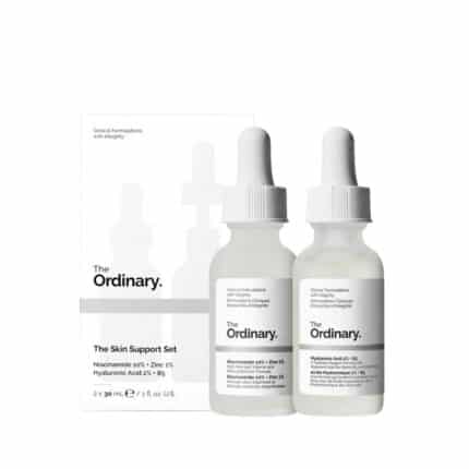 The Ordinary The Skin Support Set with Niacinamide 10% + Zinc 1% & Hyaluronic Acid 2% + B5