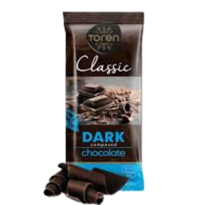 Toren Classic Dark Compound Chocolate 55g Toren Classic Dark Compound Chocolate 55g