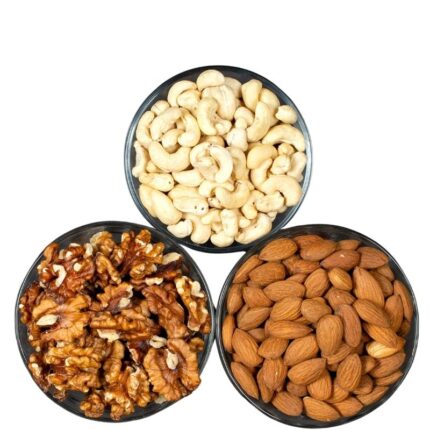kaju badam 250g+Kath badam 250g+Akhrut 250g combo