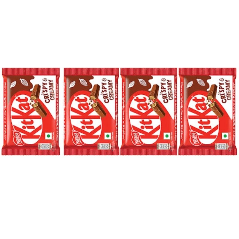 kitkat 4 finger chocolate bar - 4pcs (38.5 per gm) kitkat 4 finger chocolate bar - 4pcs (38.5 per gm)