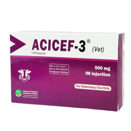 Acicef-3 1gm Vet Injection