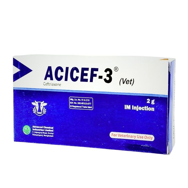 Acicef-3 2gm Vet Injection Acicef-3 2gm Vet Injection