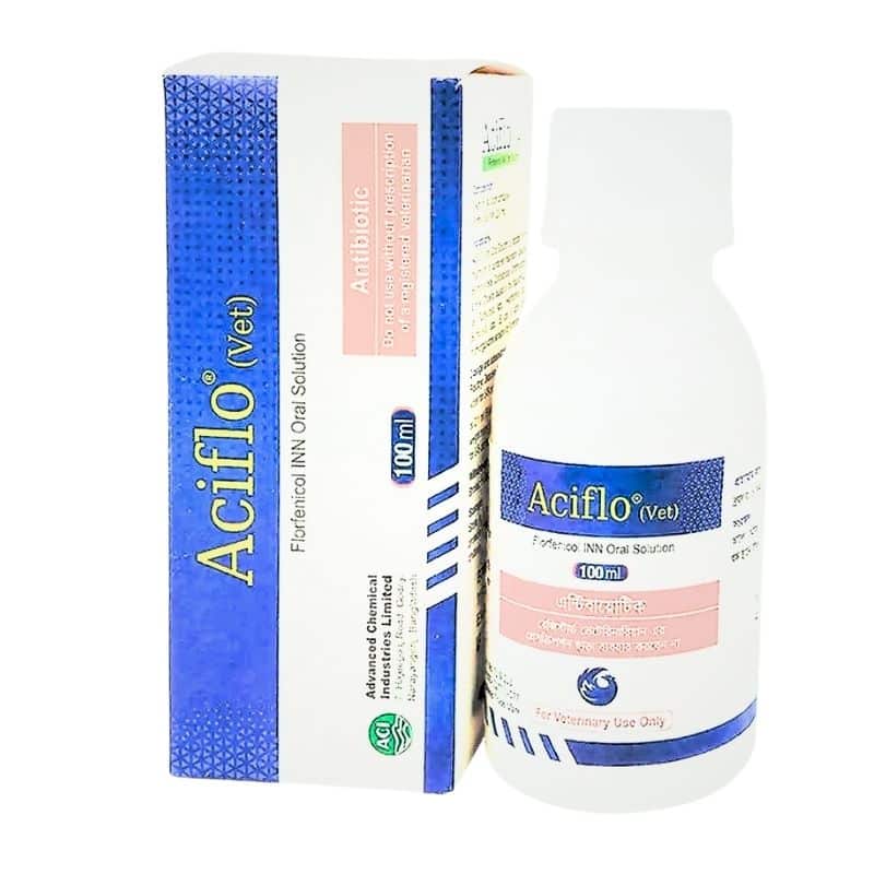Aciflo Oral Solution (Vet) 100ml Aciflo Oral Solution (Vet) 100ml