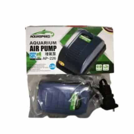 Aquaspeed Ap-226 Aquarium Oxygen Pump With Air Bubbling Stone - 10W