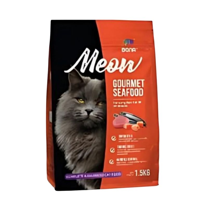 Bona Meow Cat Food Gourmet Seafood 1.5KG Bona Meow Cat Food Gourmet Seafood 1.5KG