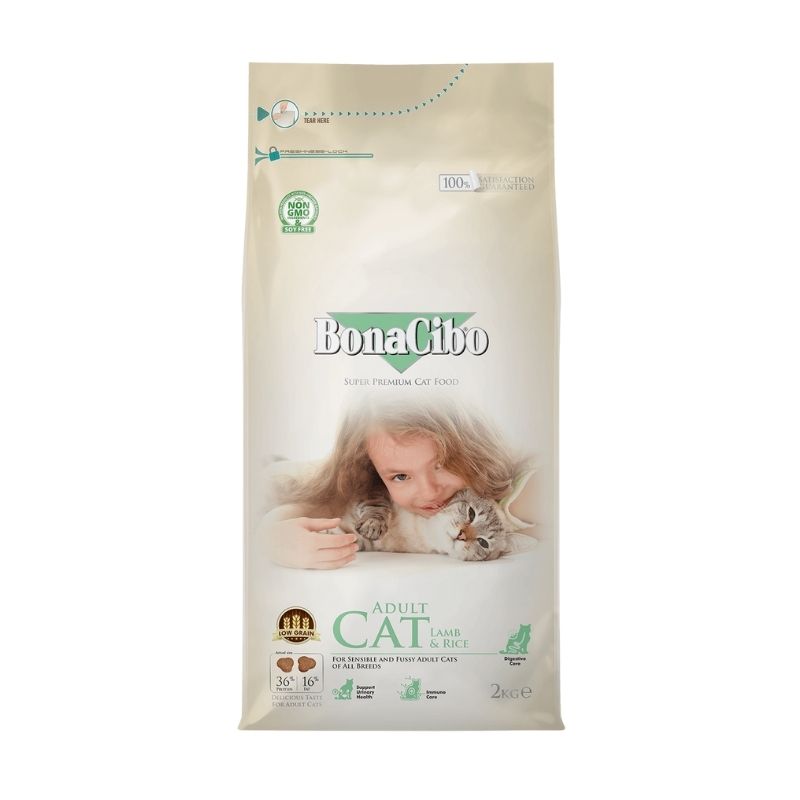 Bonacibo Adult Cat Lamb & Rice 5kg Bonacibo Adult Cat Lamb & Rice 5kg