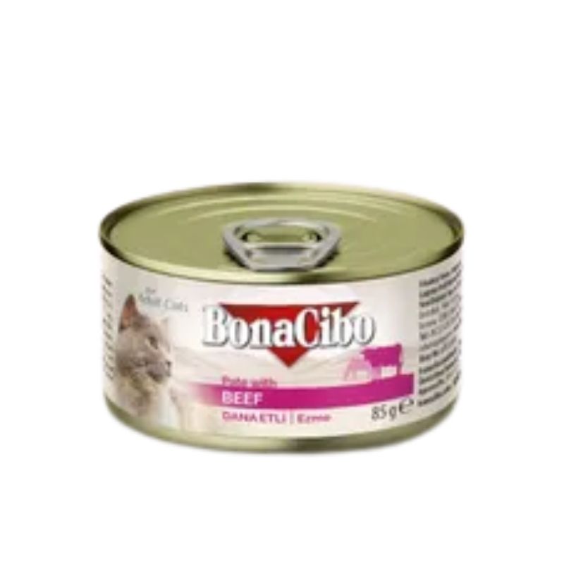 Bonacibo Pate Canin with Beef 85gm Bonacibo Pate Canin with Beef 85gm