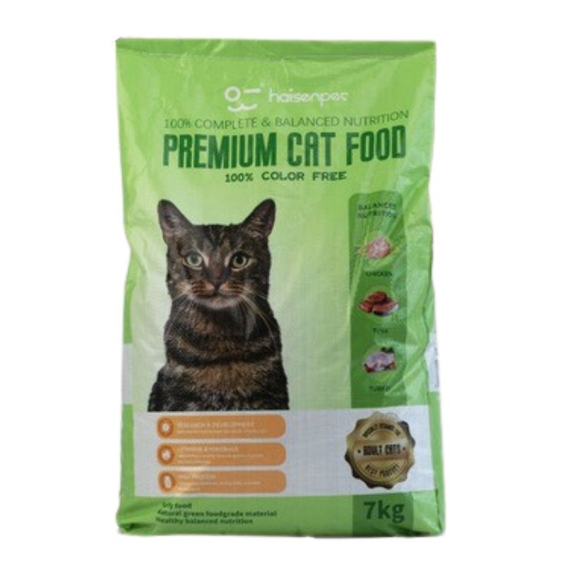 Haisenpet Premium Kitten Food Chicken, Tuna, Turkey & Milk 7KG Haisenpet Premium Kitten Food Chicken, Tuna, Turkey & Milk 7KG
