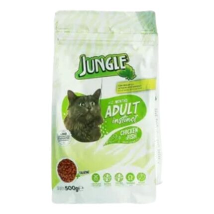 Jungle Adult Cat Food Chicken & Fish – 500g