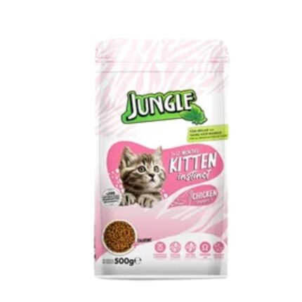 Jungle Kitten Cat Food Chicken – 500g