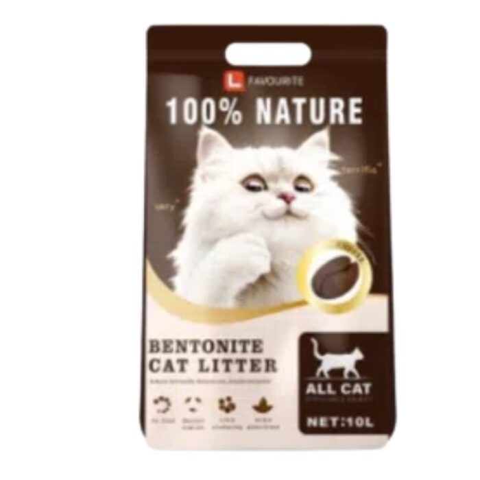 L Favourite Bentonite Cat Litter Coffee 10L