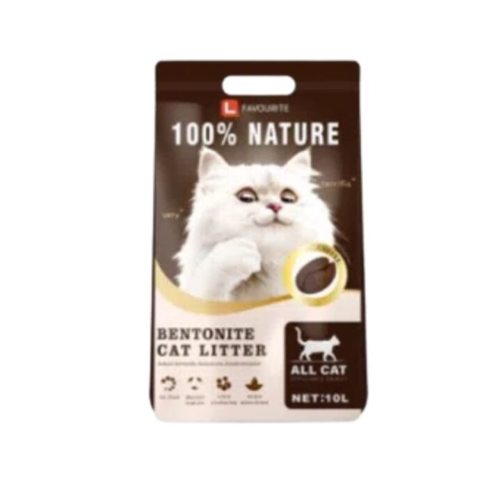 L Favourite Bentonite Cat Litter Coffee 5L