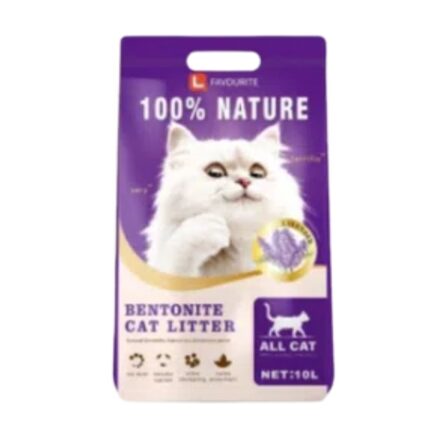 L Favourite Bentonite Cat Litter Lavender 10L