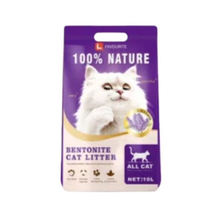 L Favourite Bentonite Cat Litter Lavender 5L