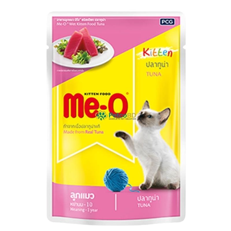 Me-O Tuna Kitten Pouch 80g Me-O Tuna Kitten Pouch 80g