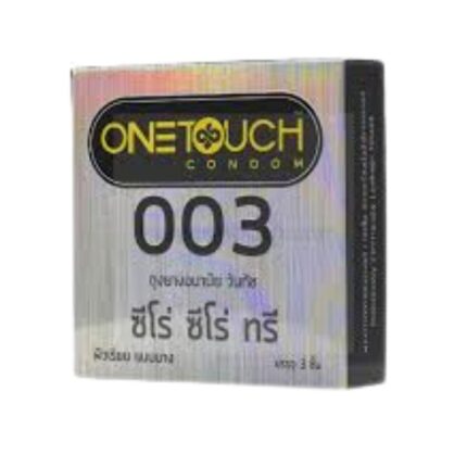 One Touch Condom 003 Extremely Thin Condom 3's Pack