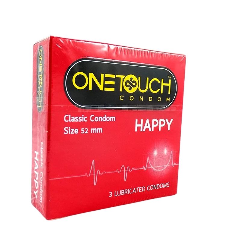 One Touch Condom Happy Classic Condom 3's Pack One Touch Condom Happy Classic Condom 3's Pack