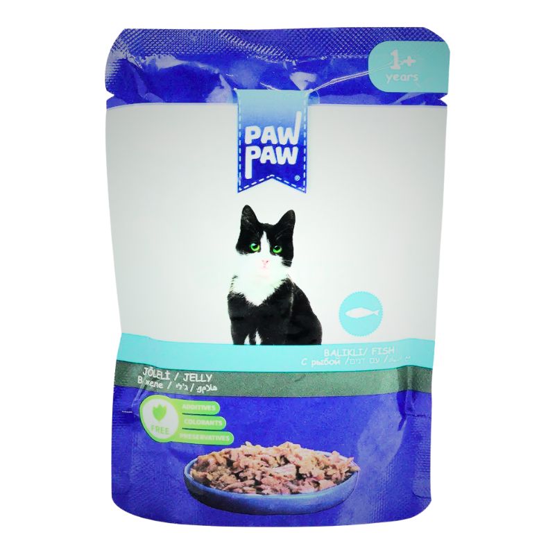 Paw Paw Pouch Adult Fish 85gm Paw Paw Pouch Adult Fish 85gm