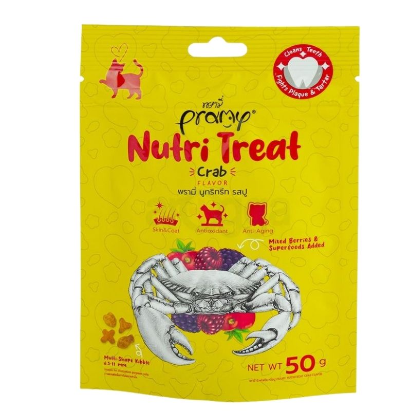 Pramy Carnivore Pouch Chicken with Kanikama in Jelly for All Cats 70gm Pramy Carnivore Pouch Chicken with Kanikama in Jelly for All Cats 70gm