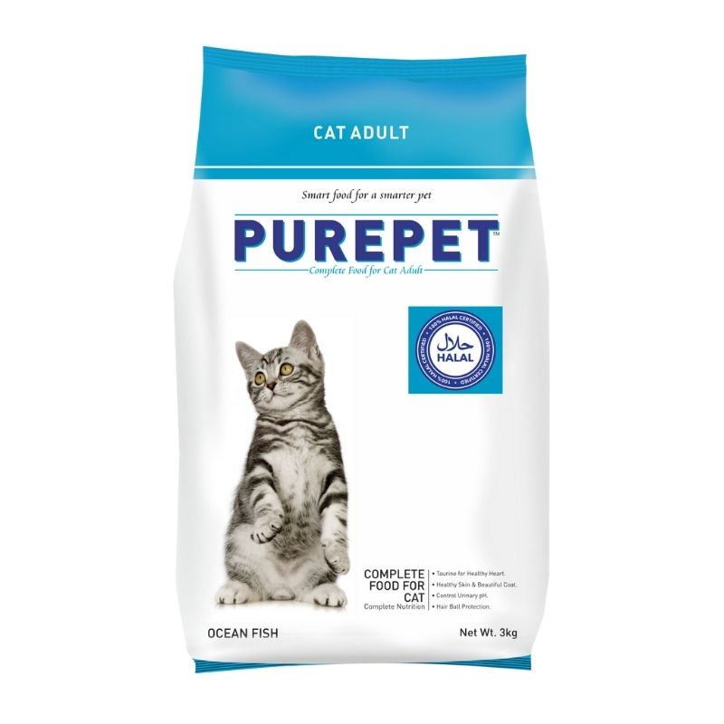 Pure Pet Adult Cat Food Ocean Fish - 7kg Pack Pure Pet Adult Cat Food Ocean Fish - 7kg Pack