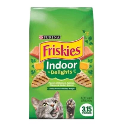 Purina Adult Cat Food Friskies Indoor Delights - 3.15 lb