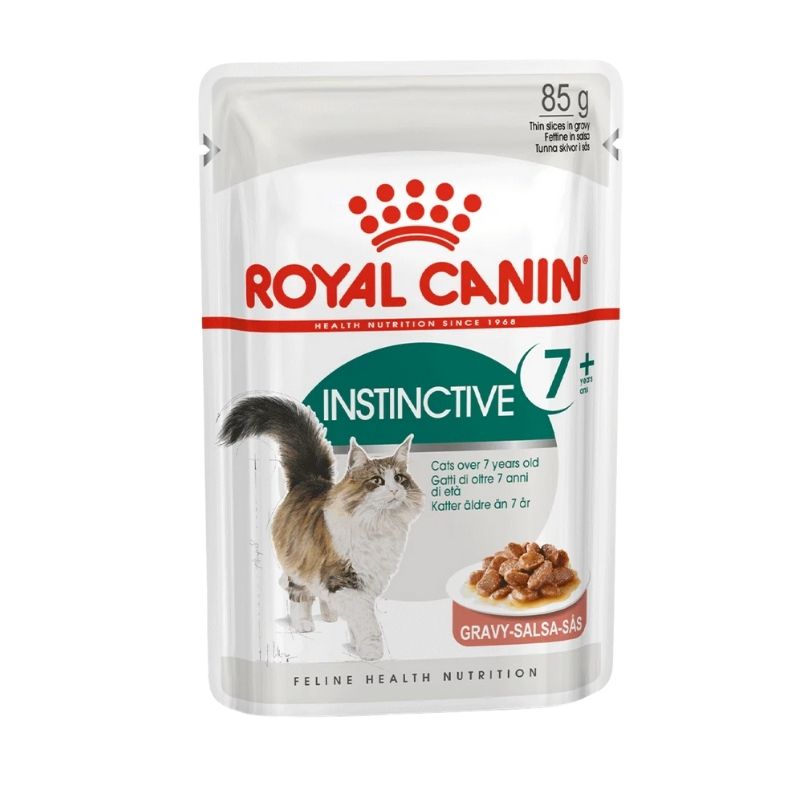 Royal Canin Adult Cat Food Instinctive Gravy Wet Pouch 85gm Royal Canin Adult Cat Food Instinctive Gravy Wet Pouch 85gm