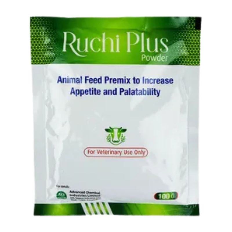 Ruchi Plus Powder (Vet) 100gm Pack Ruchi Plus Powder (Vet) 100gm Pack