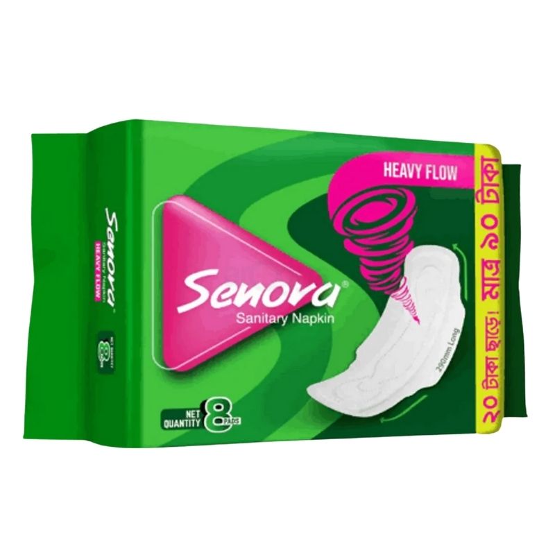 Senora Confidence Heavy Flow Sanitary Napkin 8's Pack Senora Confidence Heavy Flow Sanitary Napkin 8's Pack