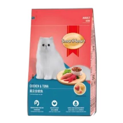 SmartHeart Adult Cat Food Chicken & Tuna 7kg