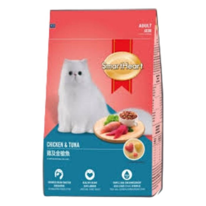 SmartHeart Adult Cat Food Chicken & Tuna 7kg