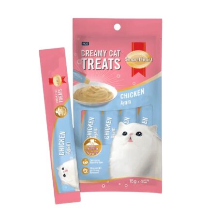 SmartHeart Creamy Treat Chicken Flavour 60gm (15gm x 4)