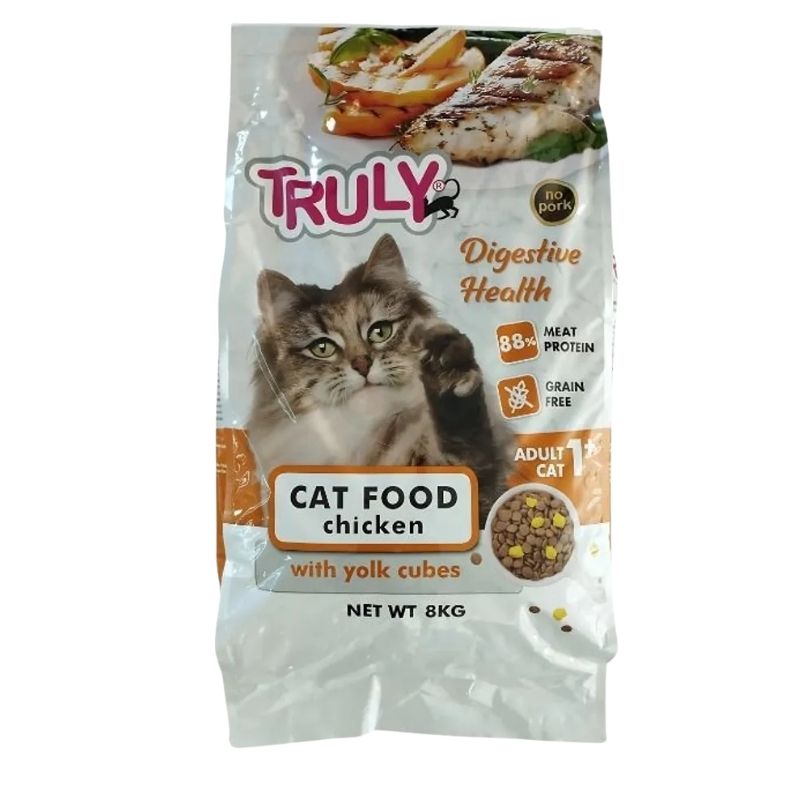 TRULY Adult Dry Cat Food Chicken 8 kg TRULY Adult Dry Cat Food Chicken 8 kg