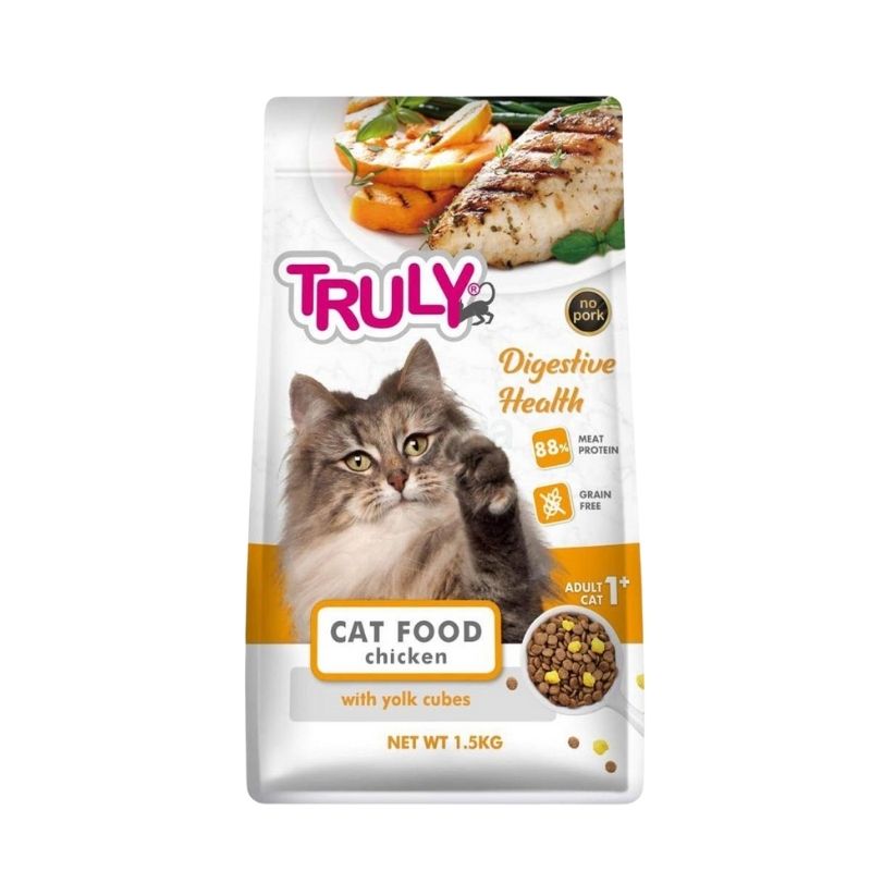 Truly Digestive Health Cat Food Chicken Flavour 1.5kg Truly Digestive Health Cat Food Chicken Flavour 1.5kg