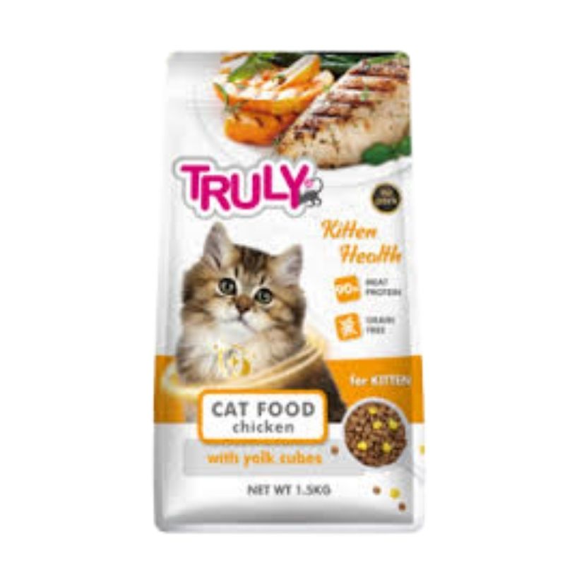 Truly Kitten Health Cat Food Chicken Flavour 1.5kg Truly Kitten Health Cat Food Chicken Flavour 1.5kg