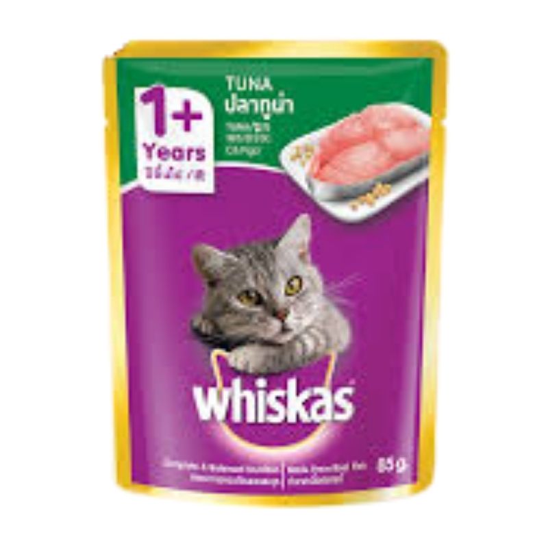 Whiskas Adult Cat Tuna - 80g Pouch Whiskas Adult Cat Tuna - 80g Pouch