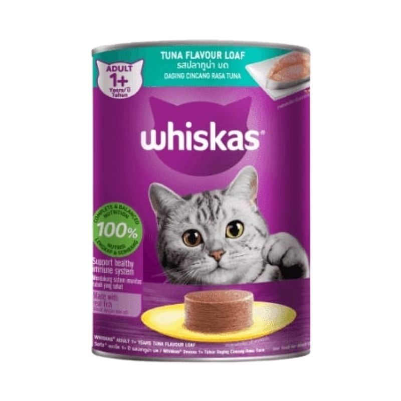 Whiskas Can Tuna Loaf 400gm Whiskas Can Tuna Loaf 400gm