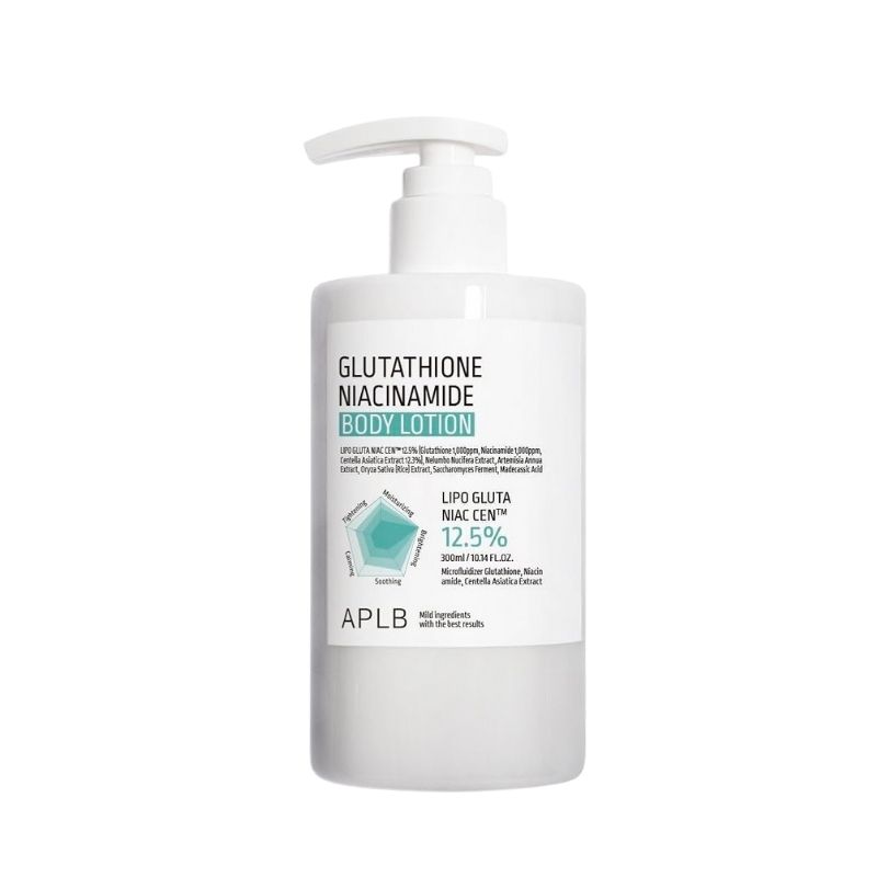 APLB Glutathione Niacinamide Body Lotion 300ml APLB Glutathione Niacinamide Body Lotion 300ml