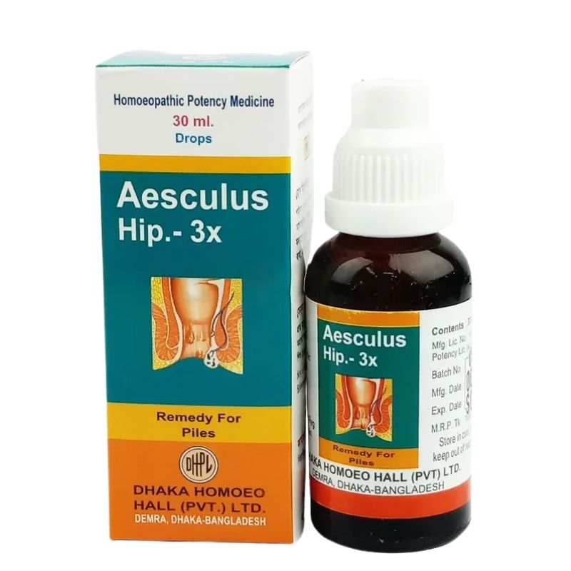 Aesculus Hip.-3X 30ml Aesculus Hip.-3X 30ml