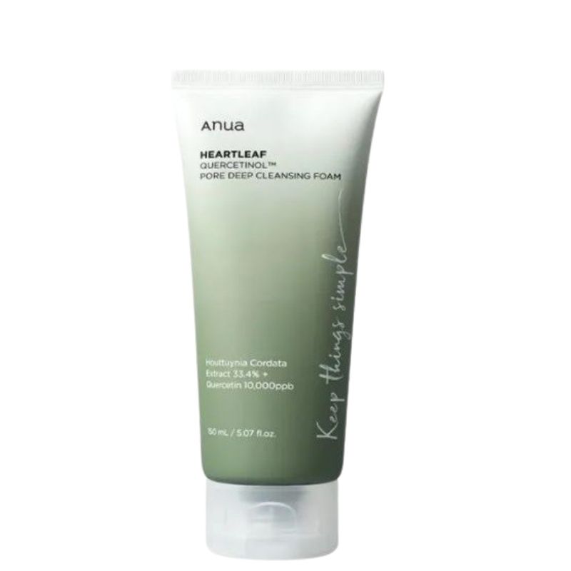 Anua Heartleaf Quercetinol Pore Deep Cleansing Foam 150ml Anua Heartleaf Quercetinol Pore Deep Cleansing Foam 150ml